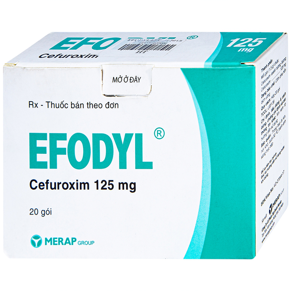 Antibiotic Efodyl Cefuroxime 125mg